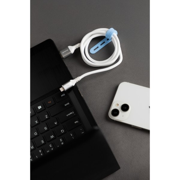 Фото - Кабель Proove ReGen Silicone Type-C 60W 1m White (CCRS60002202)